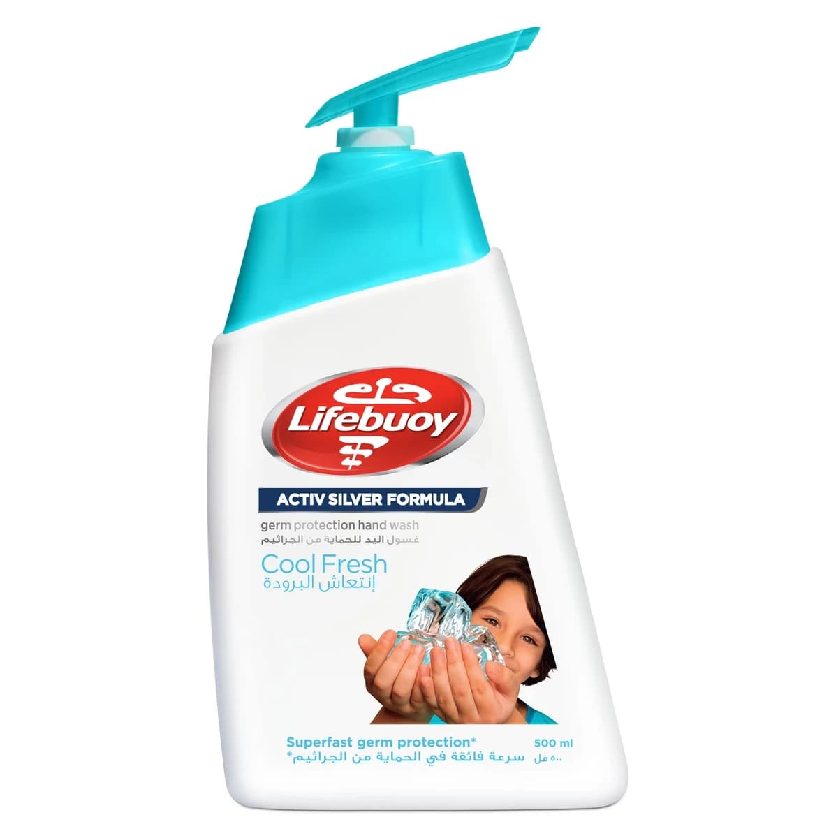 Lifebuoy, Hand Wash Antibacterial Cool Fresh - 500 Ml (Larawan 2 ng 3)