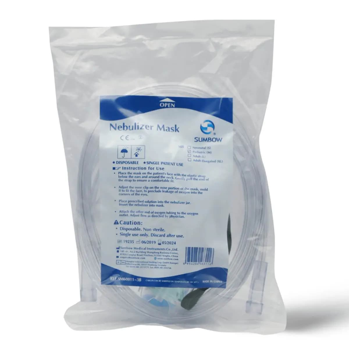 Sambu, Nebulizer Mask Pediatric Medium - 1 Pc (Image 2 of 2)