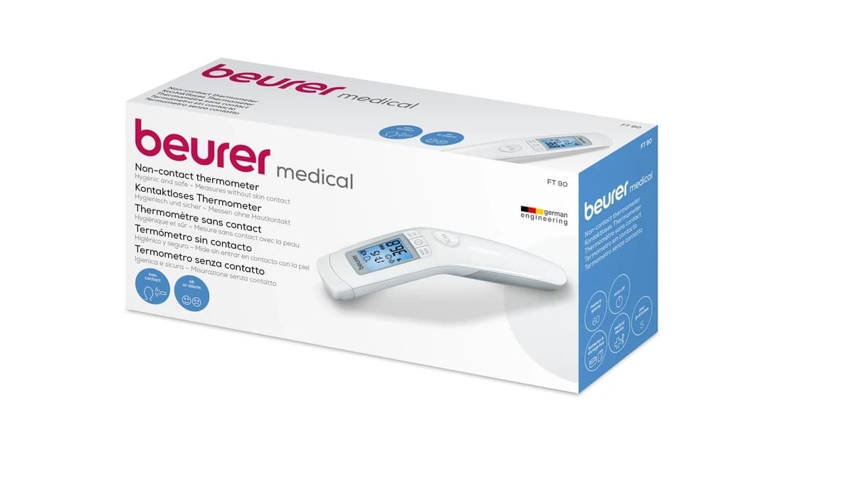 Beurer, Ft90 On Head Thermometer Non Contact - 1 Device (Image 1 of 5)