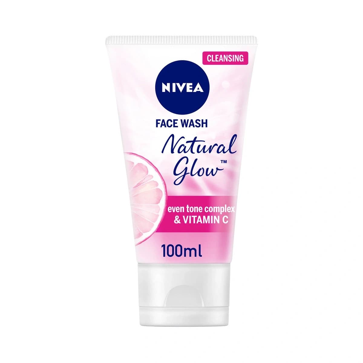 Nivea, Face Wash Natural Fairness With Vitamin E & C - 100 Ml (Larawan 2 ng 2)