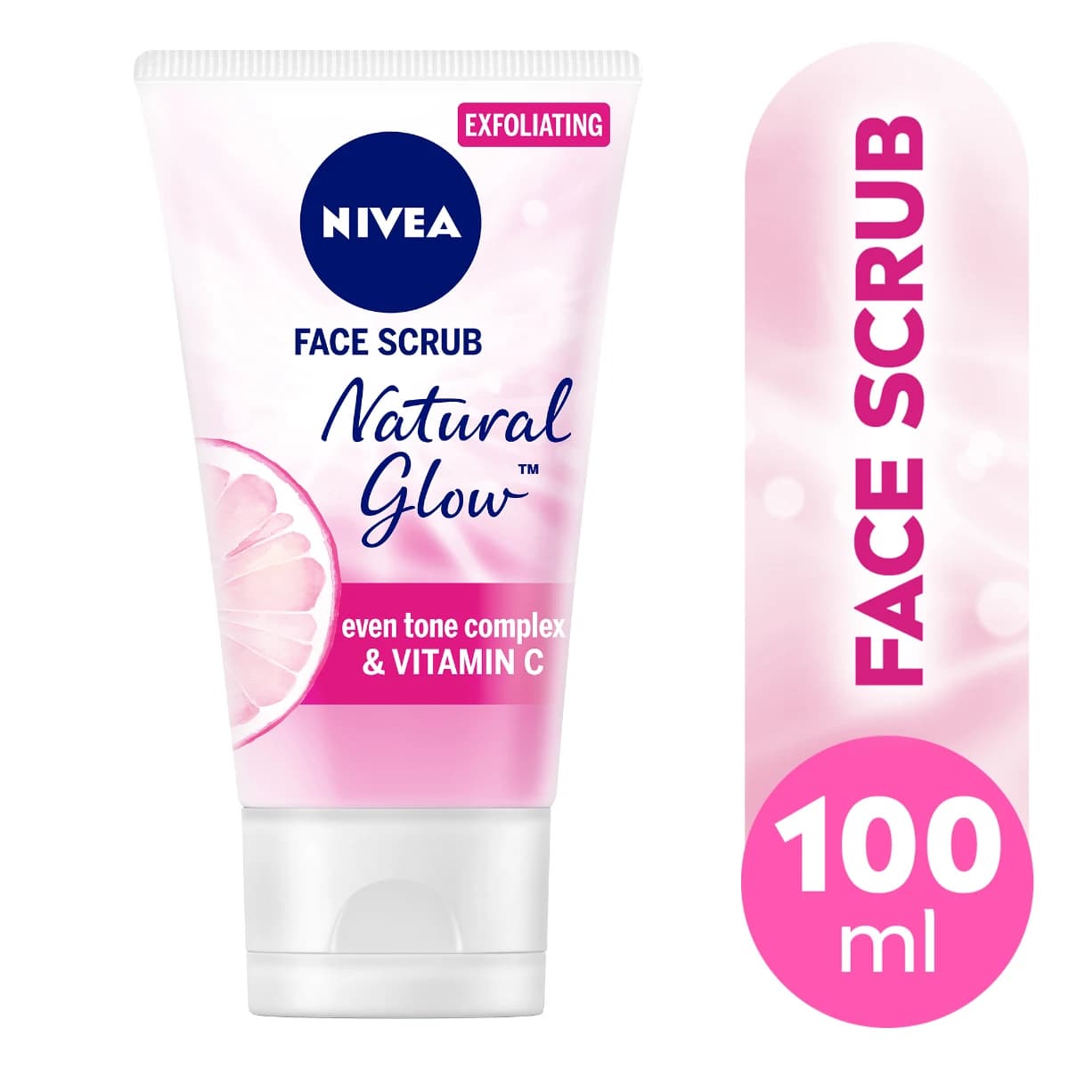 Nivea, Face Scrub Natural Fairness With Vitamin E & C - 100 Ml (Larawan 1 ng 5)