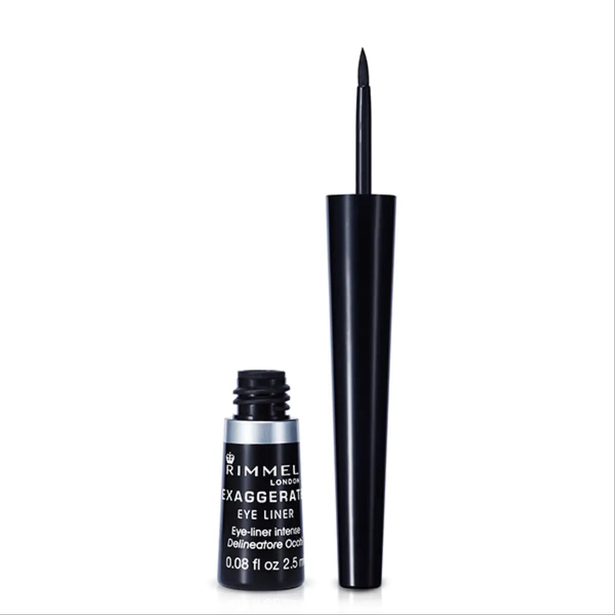 Rimmel, Exaggerate Liquid Eyeliner Black Glossy - 1 Pc (Image 1 of 1)
