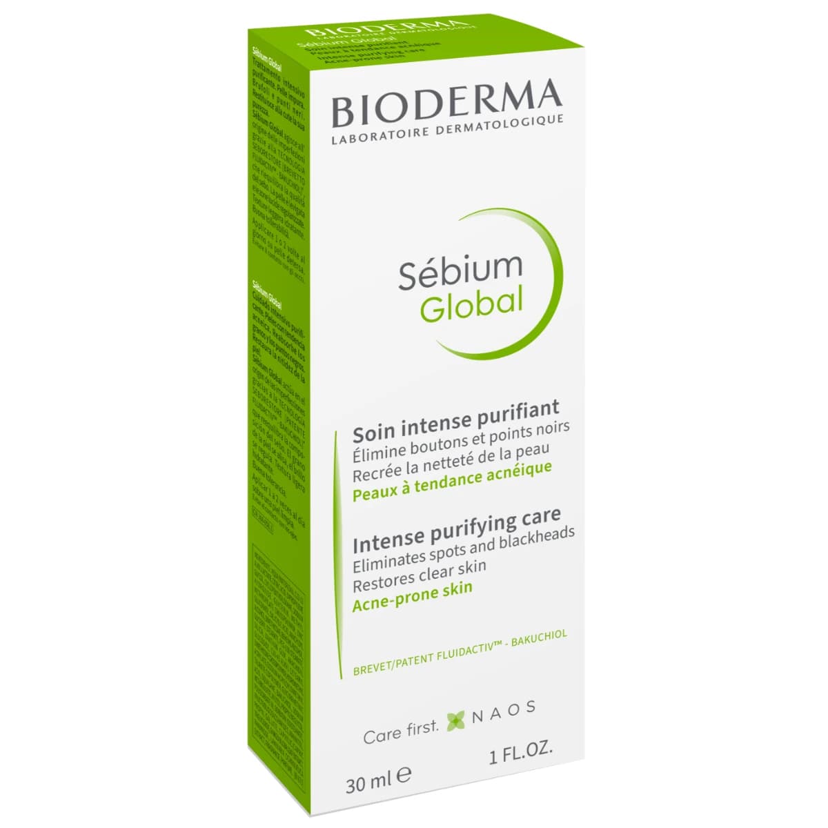 Bioderma Sebium Global Cover Cream For Blackheads And Pimples - 30 Ml (Larawan 1 ng 2)