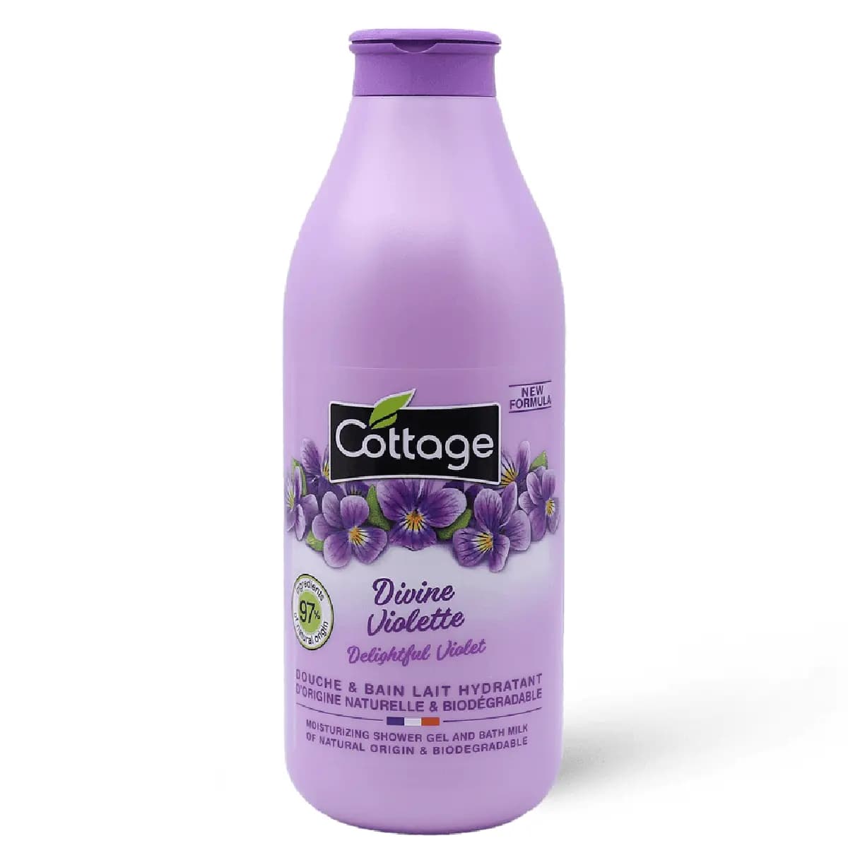 Cottage Shower Gel Soft Violet Extracts - 750 Ml (Image 2 of 2)