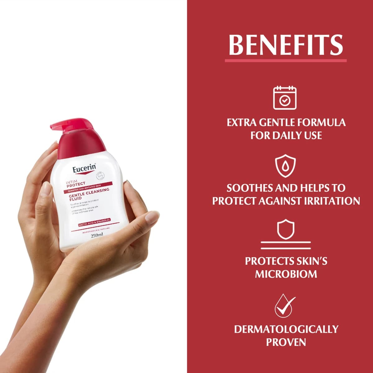 Eucerin Intim-Protect Gentle Cleansing Lotion - 250 Ml (Image 3 of 5)