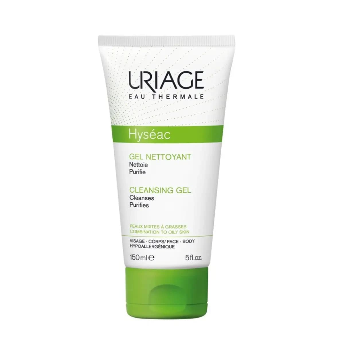 Uriage, Hyseac Cleansing Gel Oily Skin with Blemishes - 150 Ml (Image 1 of 1)