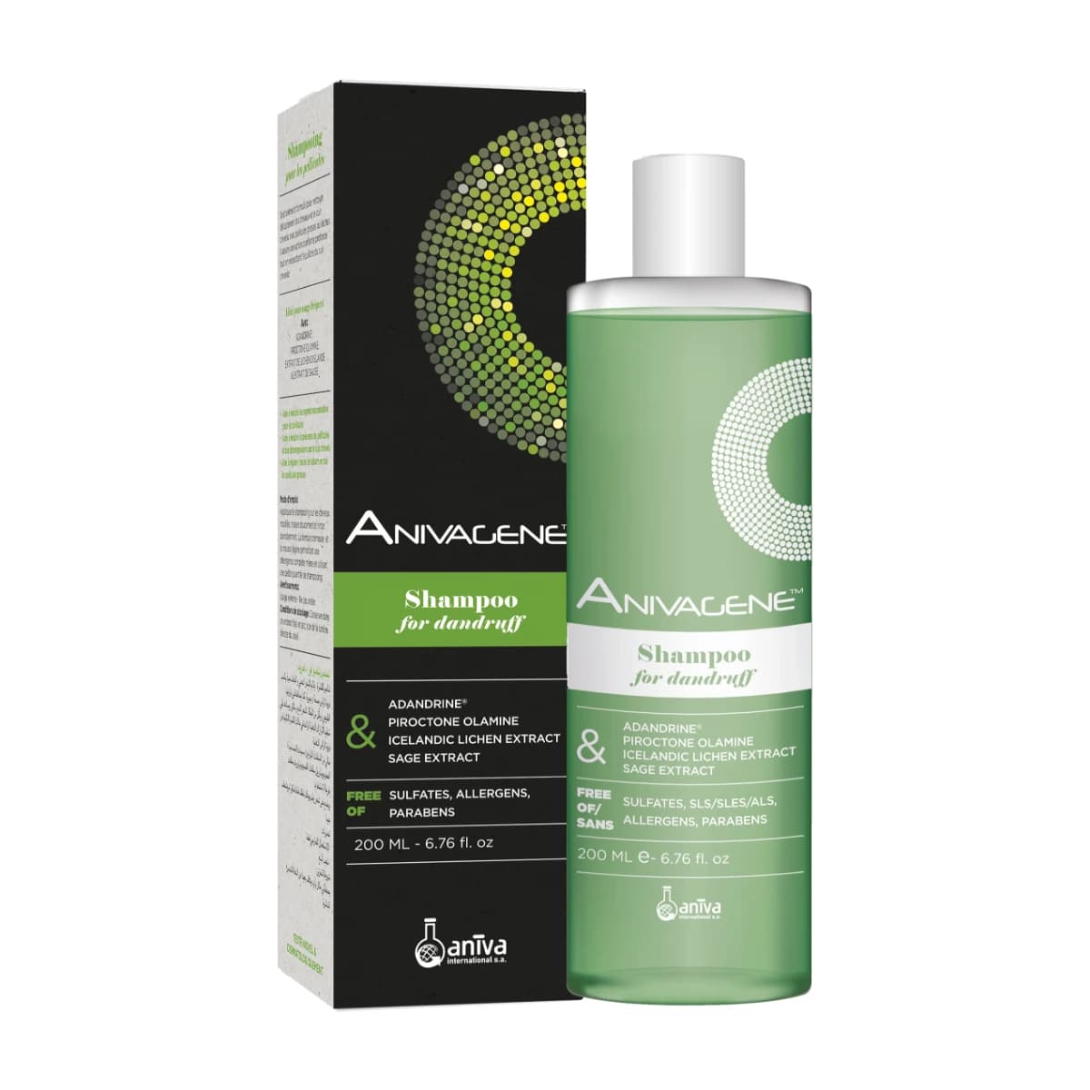 Anivagene, Shampoo, Anti-Dandruff - 200 Ml (Image 1 of 2)