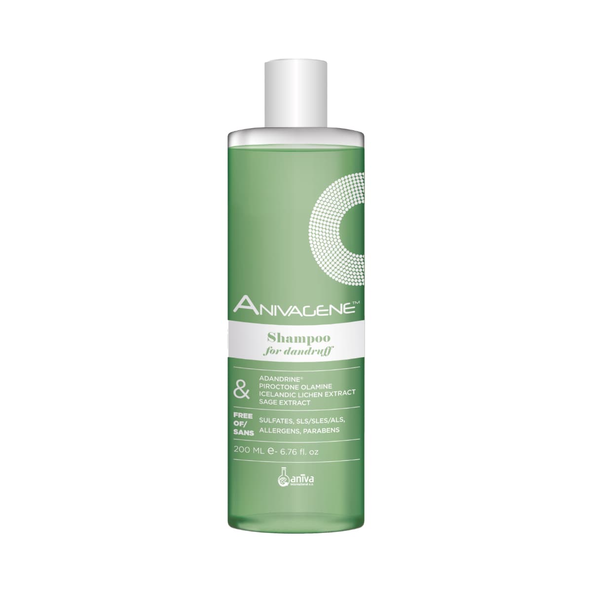 Anivagene, Shampoo, Anti-Dandruff - 200 Ml (Image 2 of 2)