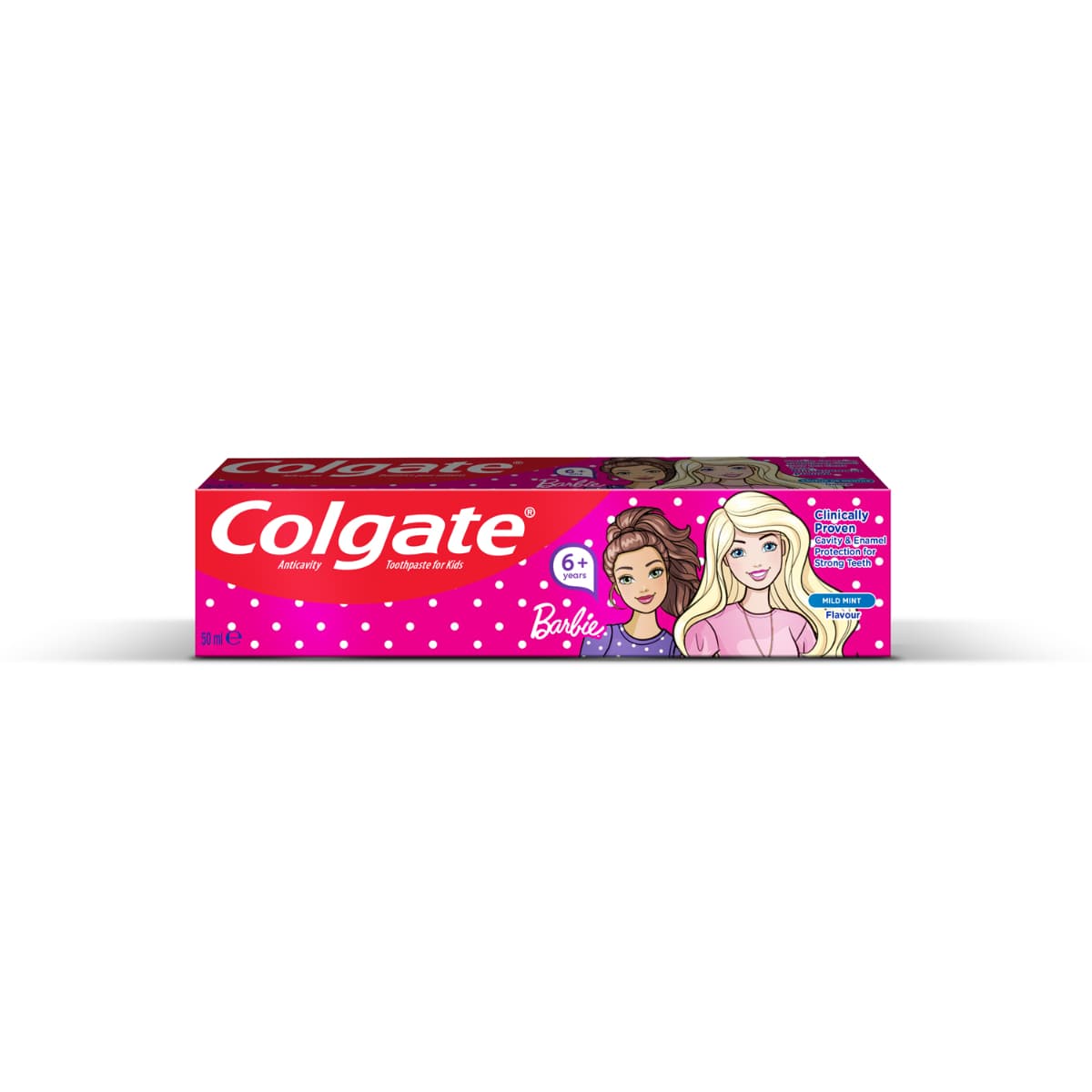 Colgate, Toothpaste Kids Barbie 6+ Years - 50 Ml (Larawan 1 ng 1)