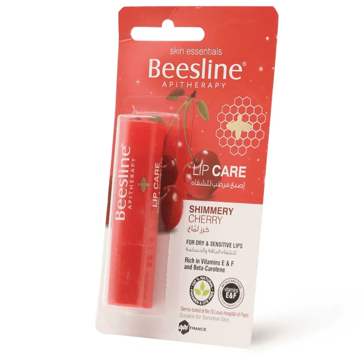 Beesline, Lip Balm, Shimmery Cherry - 4 Gm (Image 4 of 4)