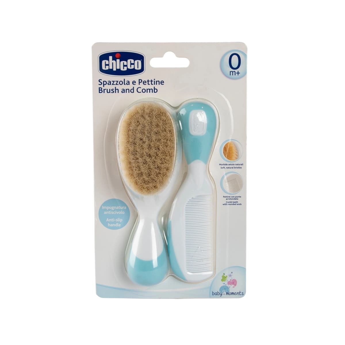 Chicco, Baby Brush & Comb Anti-Slip Handle - 1 Kit (Image 1 of 1)