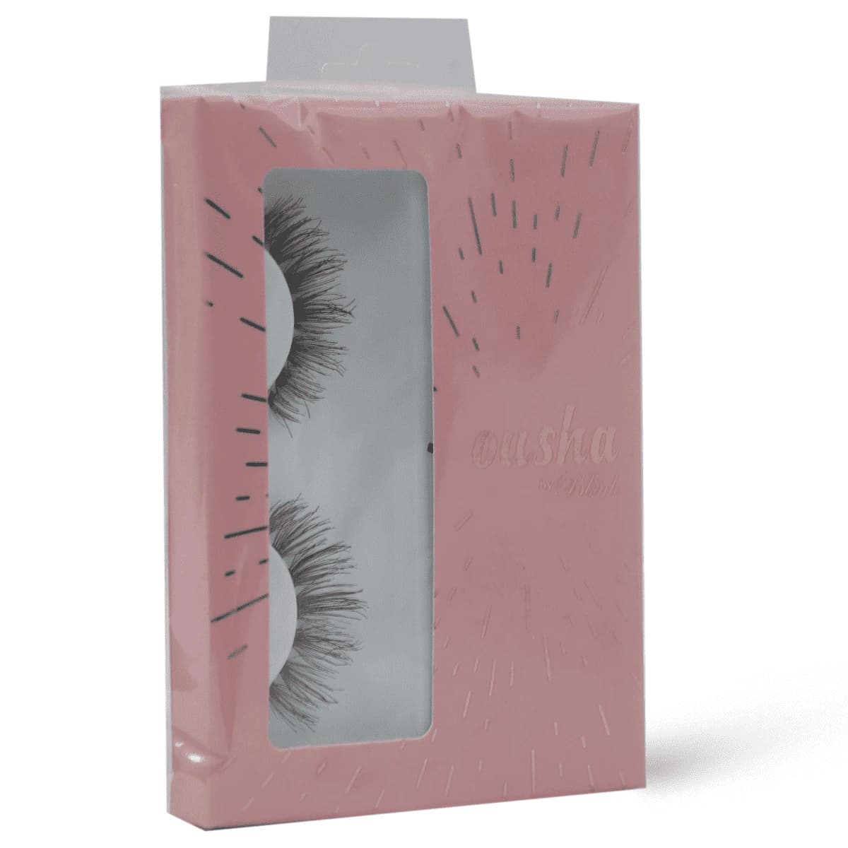 Ousha, Eyelashes Single Layer Model 1. - 1 Pair (Image 1 of 2)