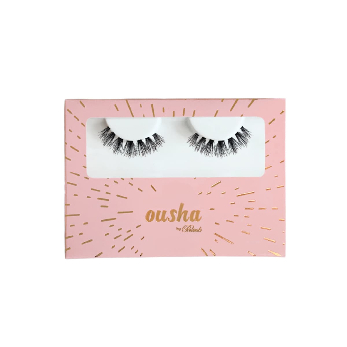 Ousha, Eyelashes Single Layer Model 1. - 1 Pair (Image 2 of 2)