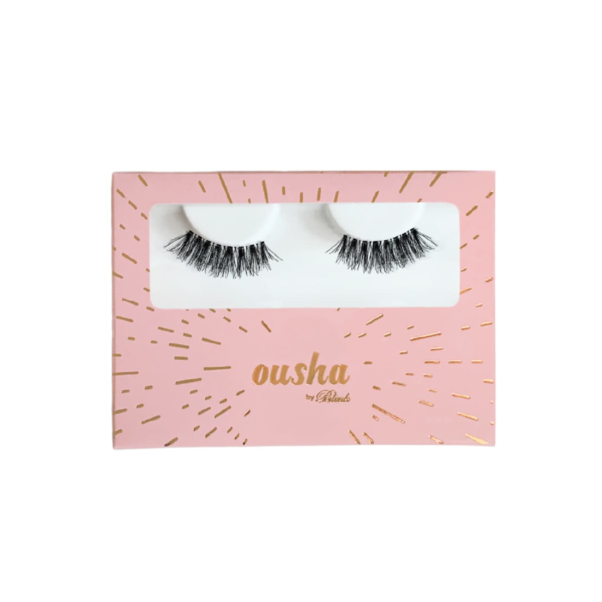 Ousha, Eyelashes Single Layer Model 2 - 1 Pair (Image 2 of 2)