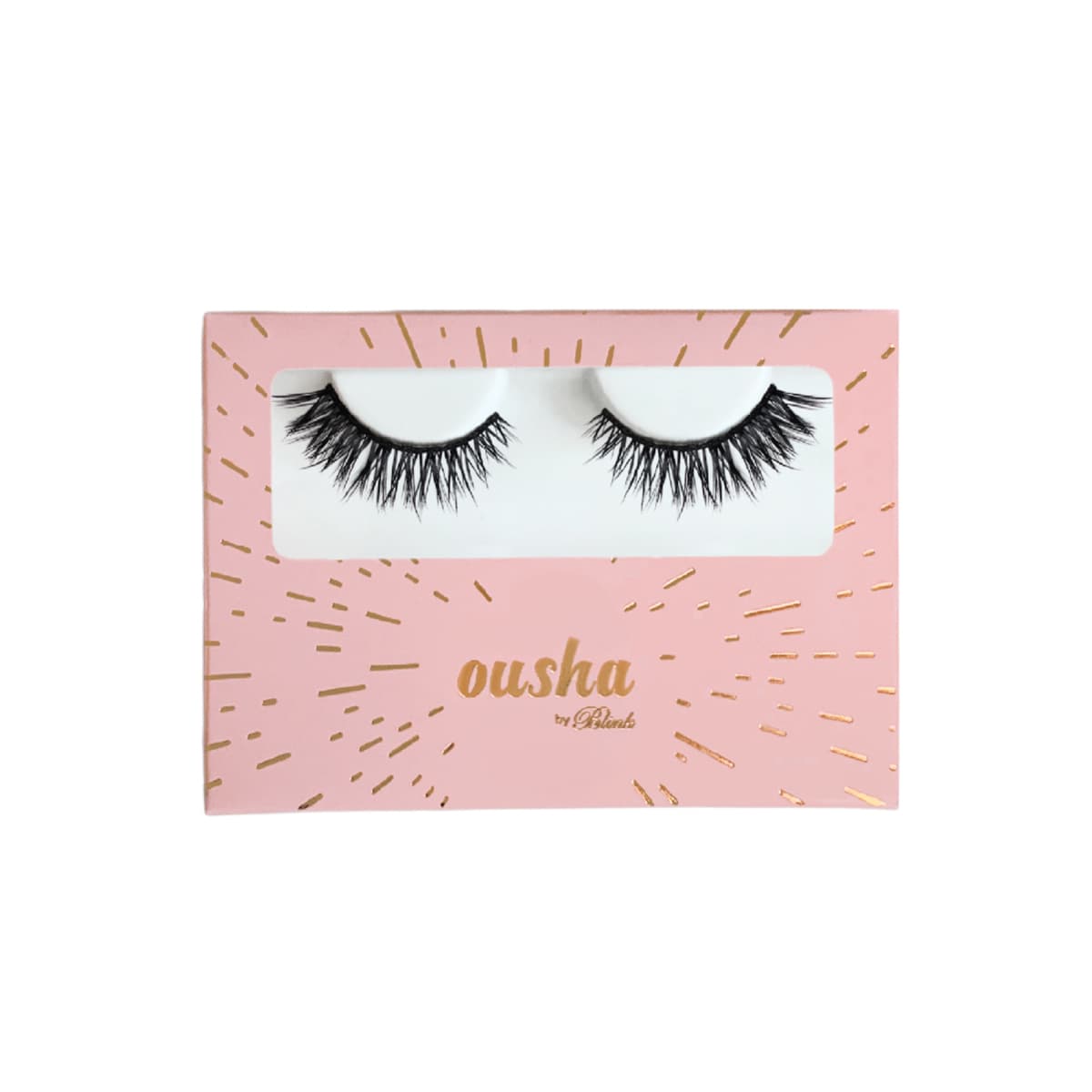 Ousha, Eyelashes Double Layer Model 6 - 1 Pair (Larawan 2 ng 2)