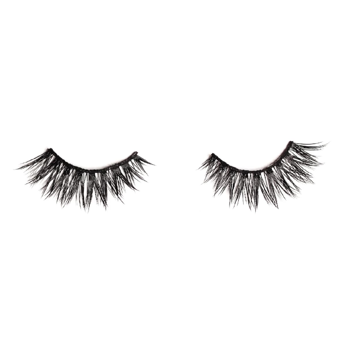 Ousha, Eyelashes Double Layer Model 10 - 1 Pair (Larawan 1 ng 2)