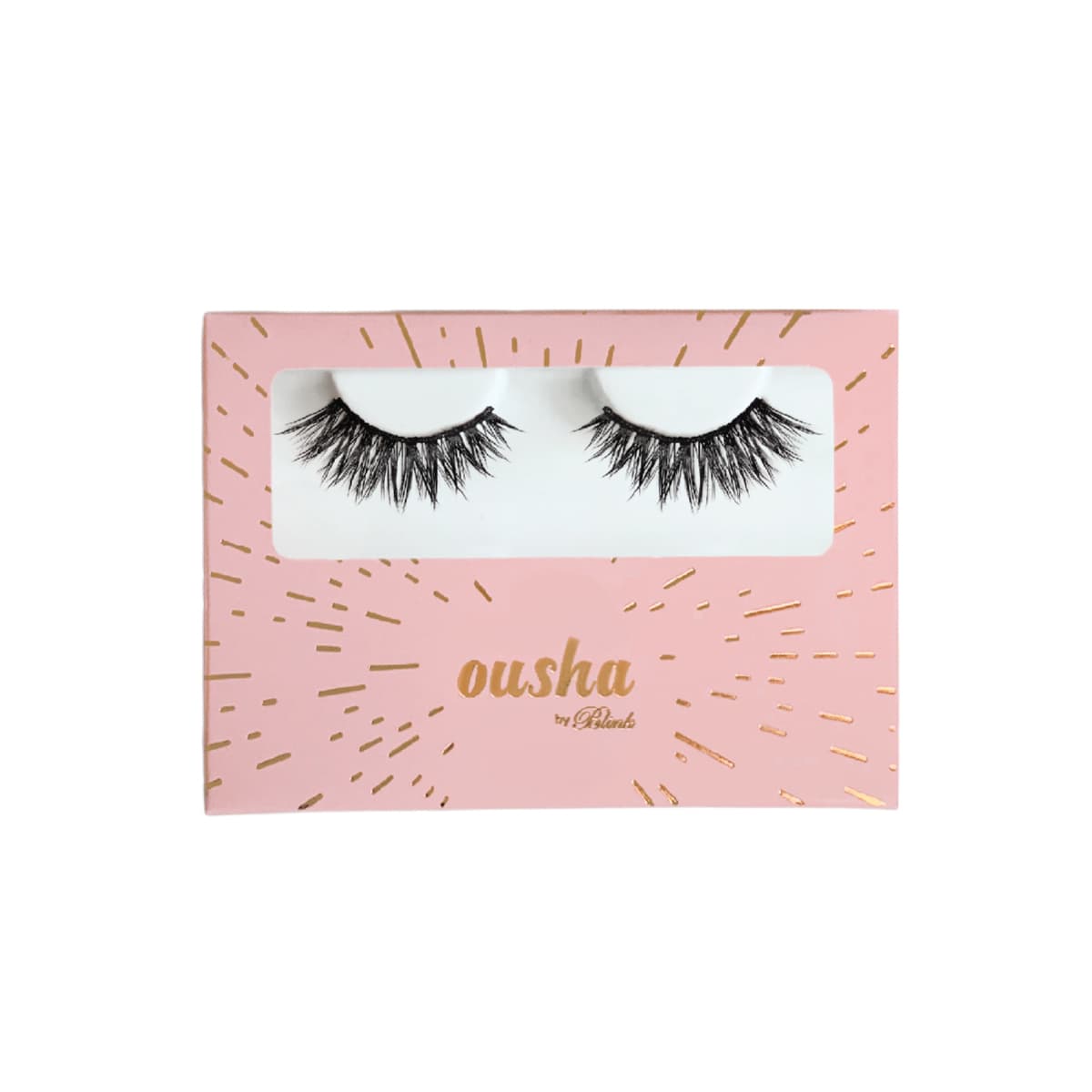 Ousha, Eyelashes Double Layer Model 10 - 1 Pair (Larawan 2 ng 2)
