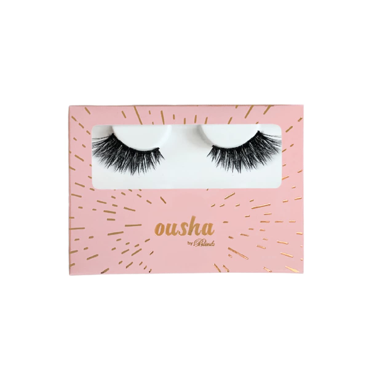 Ousha, Eyelashes Double Layer Model 12 - 1 Pair (Larawan 2 ng 2)
