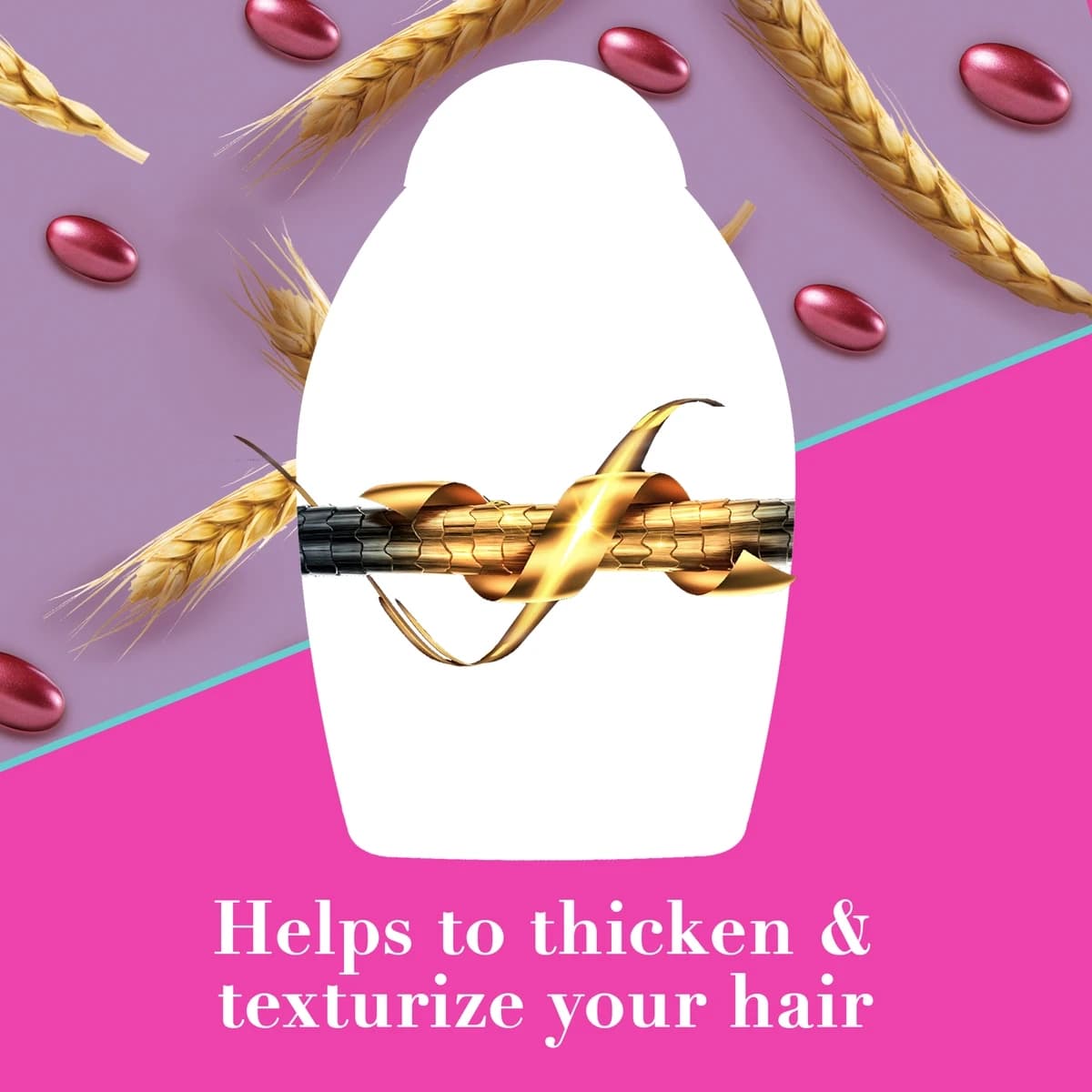 OGX, Shampoo Thick And Full With Biotin & Collagen - 385 Ml (Image 4 of 5)