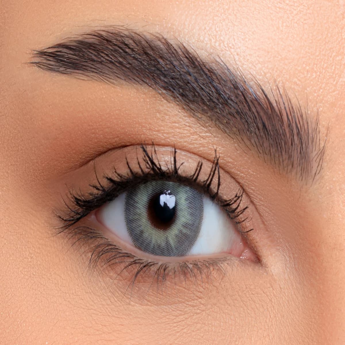 Lensme, Soft Monthly Lenses Sugar Gray - 1 Pair (Image 1 of 2)