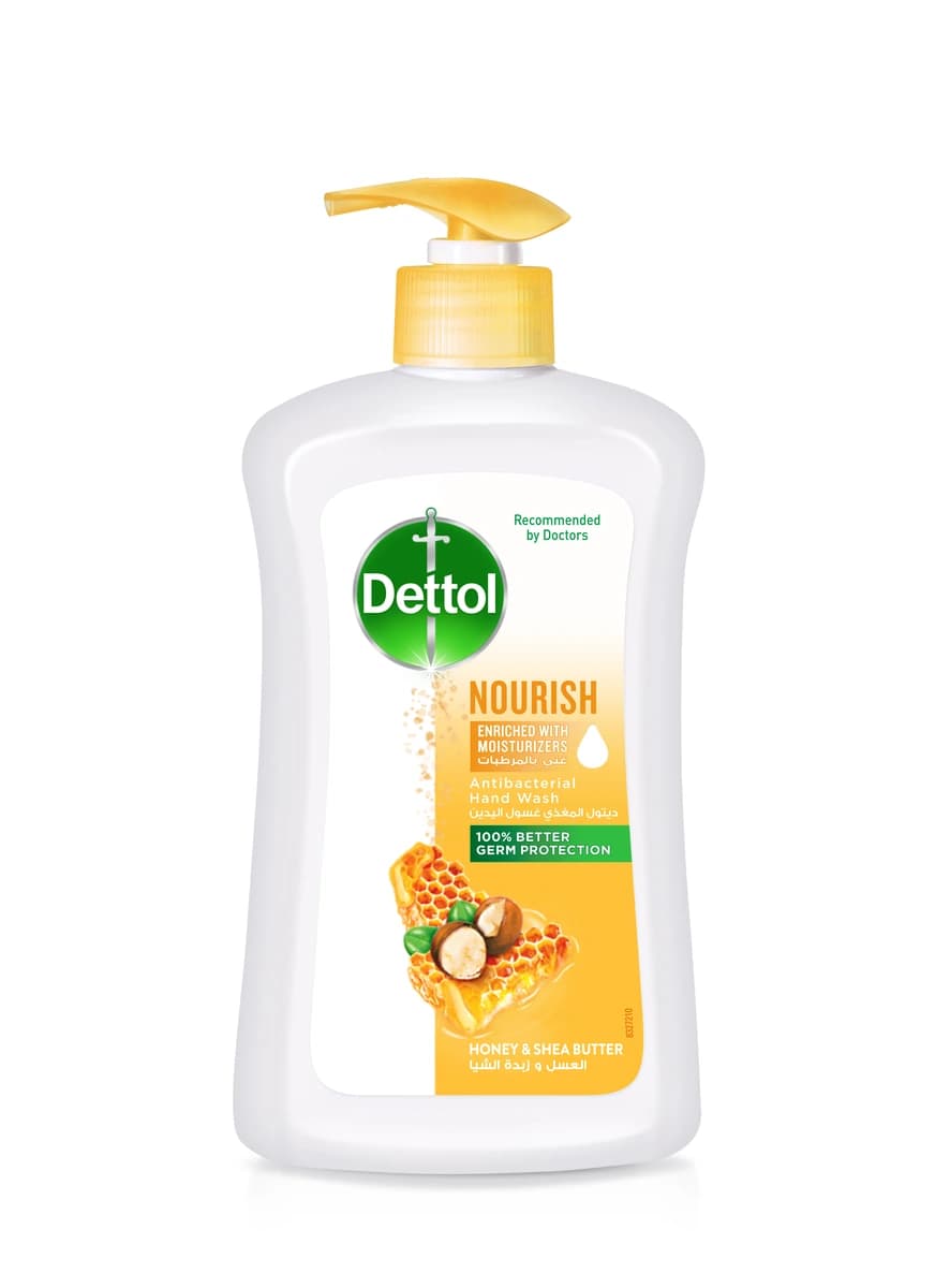 Dettol, Hand Wash Honey & Shea Butter Antiseptic - 400 Ml (Image 1 of 1)
