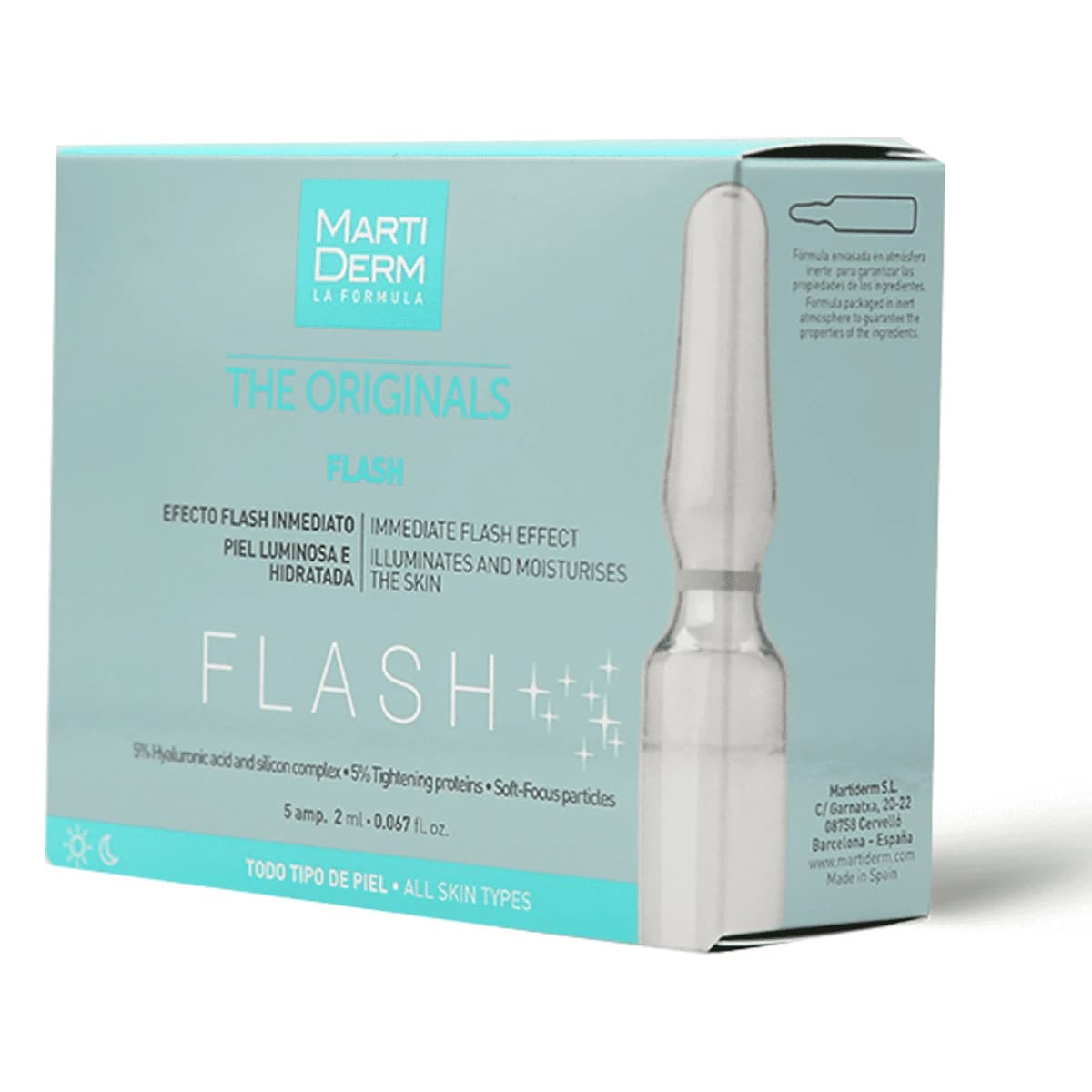 Martiderm, Flash, Ampoules, Anti-Fatigue Effect - 5 Pcs (Larawan 4 ng 4)