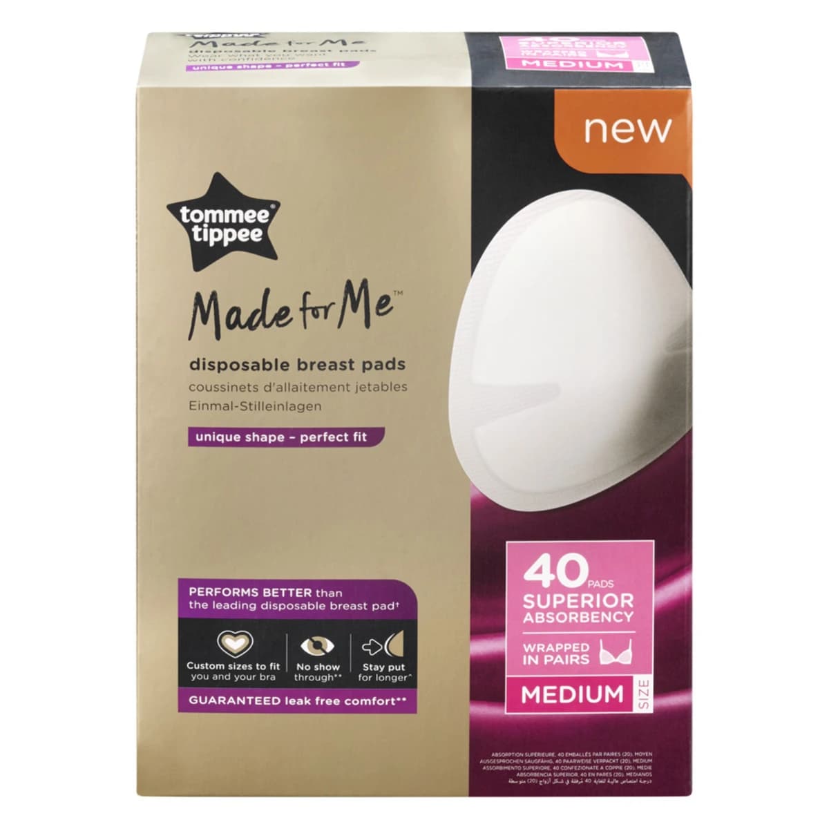 Tommee Tippee, Breast Pads Extra Comfort - 1 Kit (Image 1 of 3)