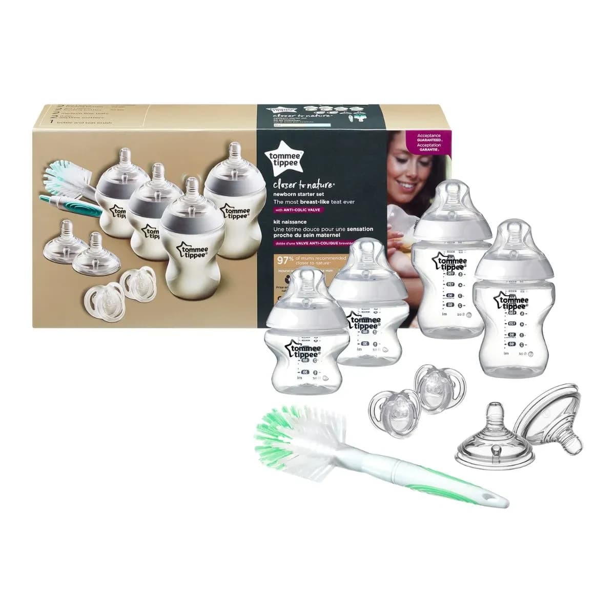 Tommee Tippee, Advance Anti-Colic Kit Newborn 0+ Month - 1 Kit (Larawan 3 ng 5)