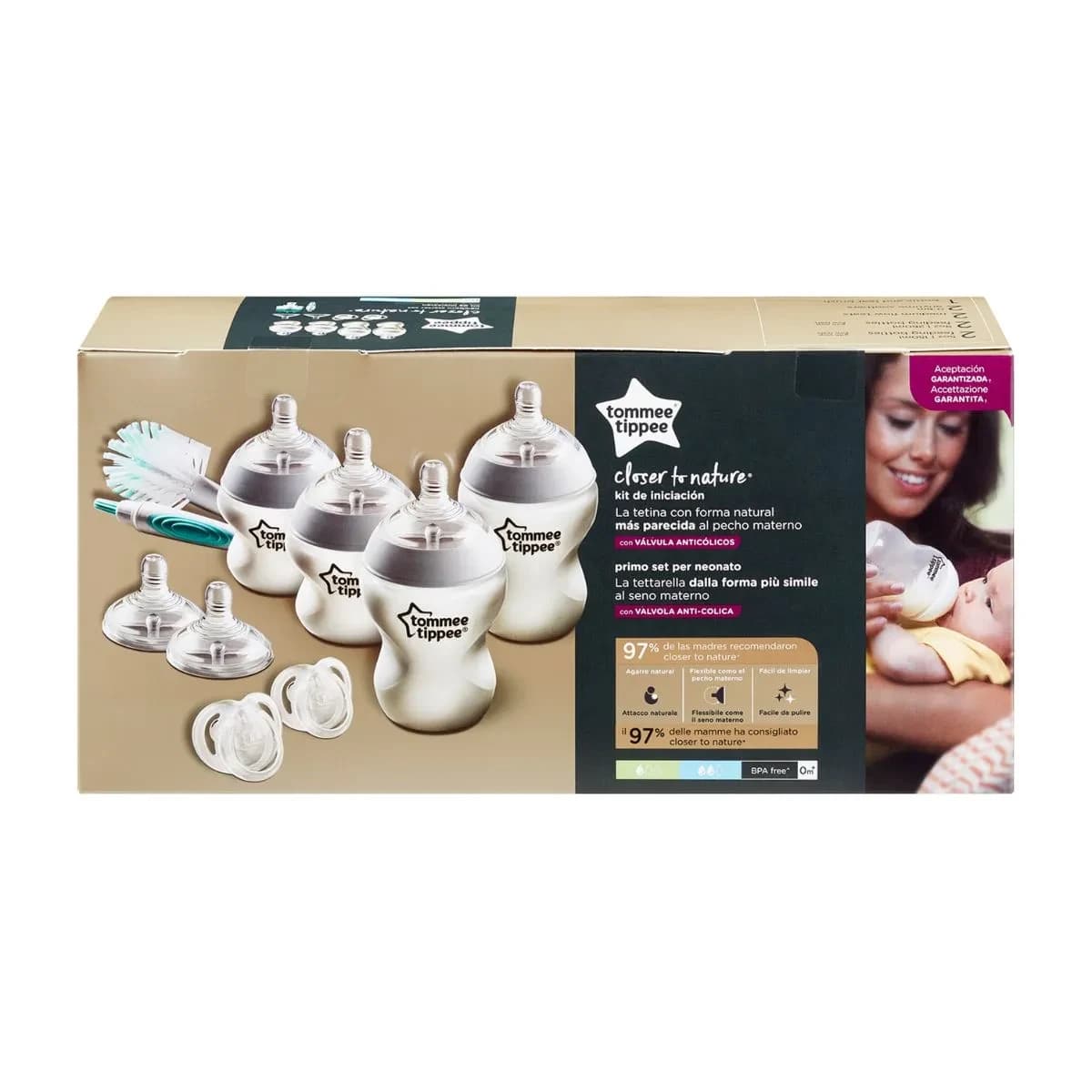 Tommee Tippee, Advance Anti-Colic Kit Newborn 0+ Month - 1 Kit (Larawan 4 ng 5)