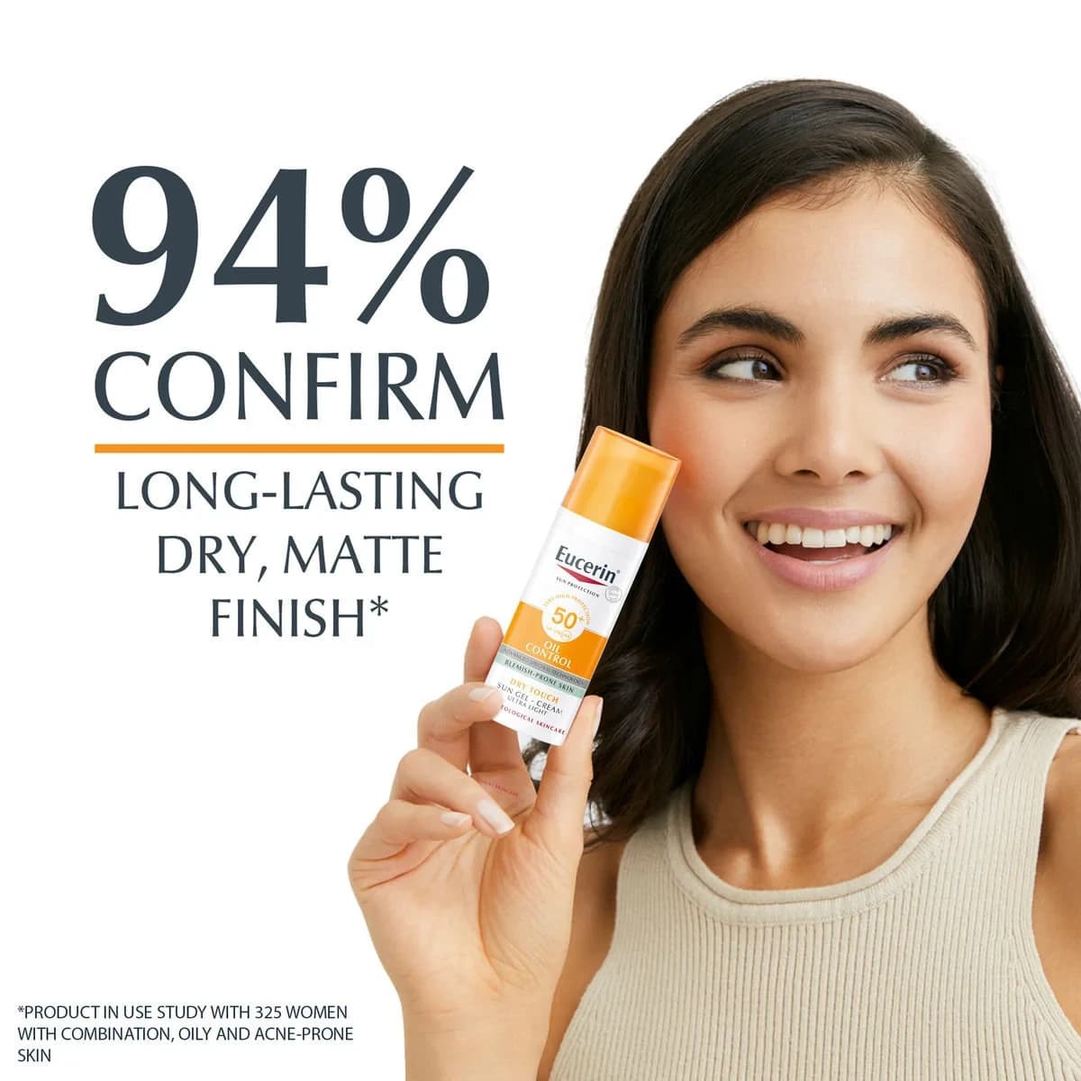 Eucerin Sun Oil Control Gel-Cream Spf50+ - 50 Ml (Larawan 5 ng 5)