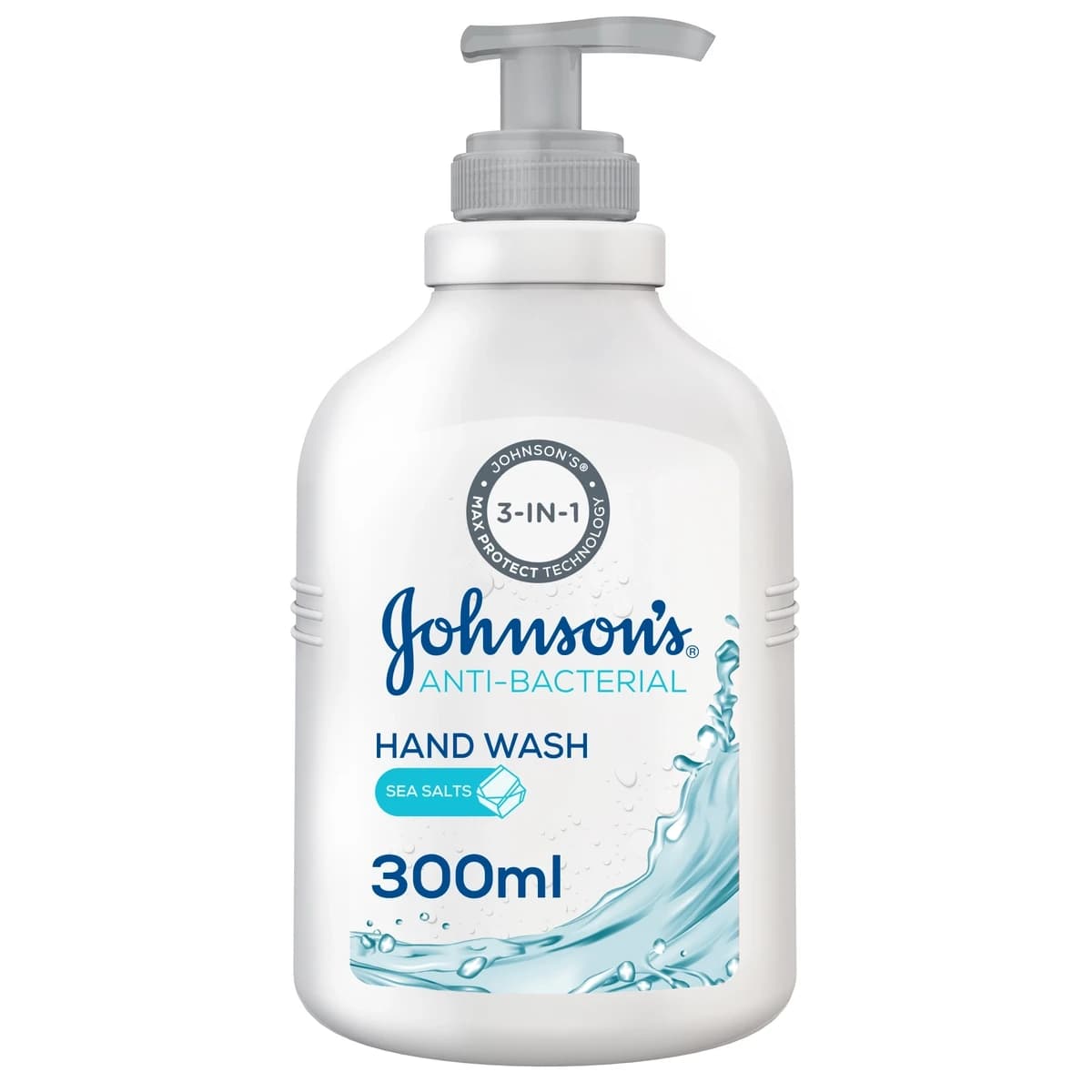 Johnsons, Hand Wash Anti Bacterial Sea Salts - 300 Ml (Larawan 1 ng 5)