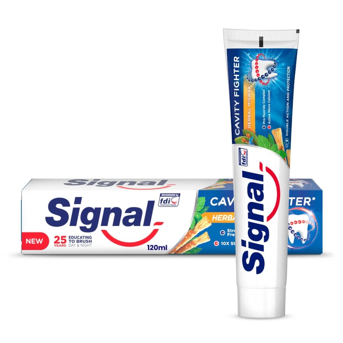 Signal, Toothpaste Herbal Miswak - 120 Ml (Image 1 of 5)