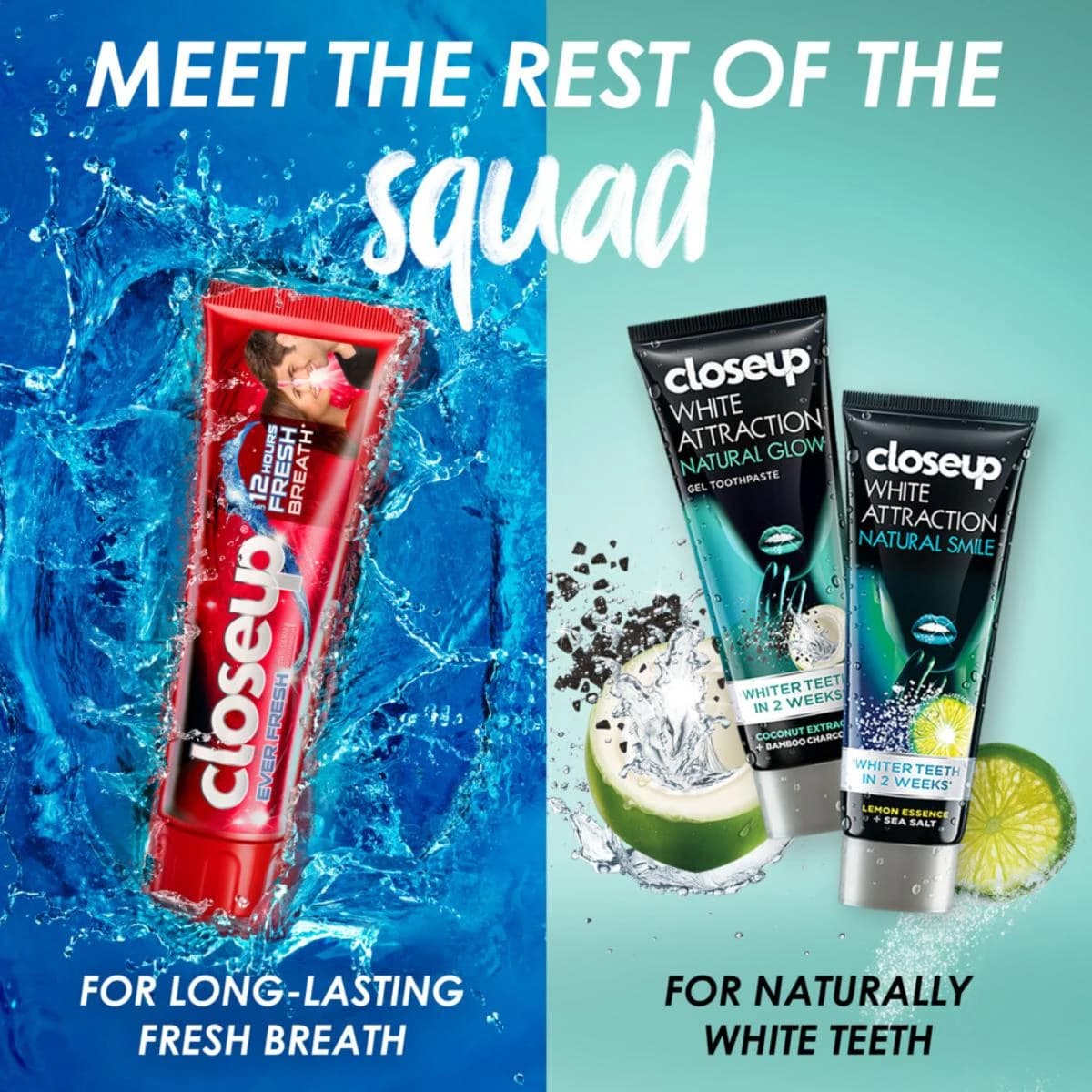 Closeup, Toothpaste White Glow Coconut - 75 Ml (Image 5 of 5)