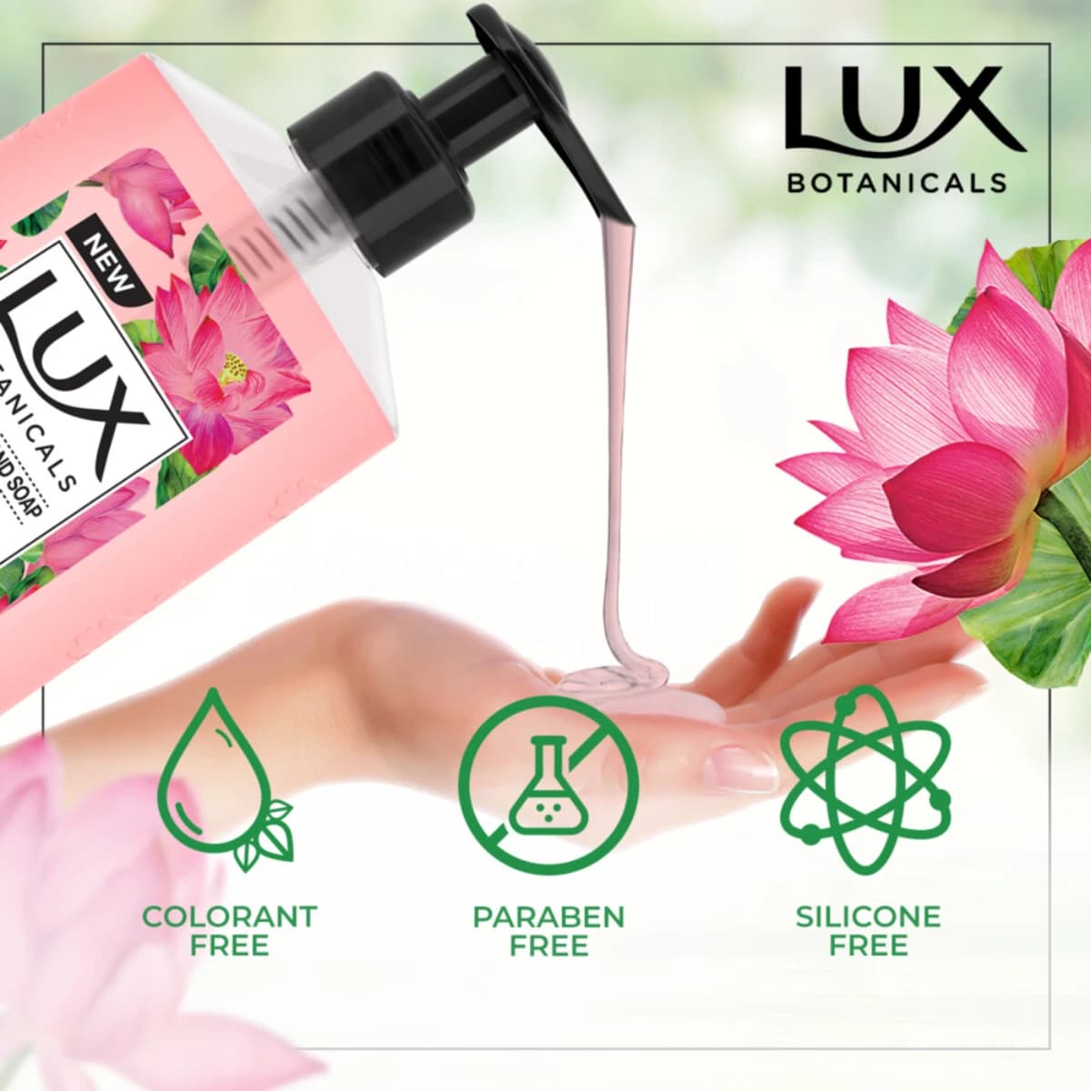 Lux, Hugasan ng Kamay, Lotus at Honey - 500 Ml (Larawan 5 ng 5)