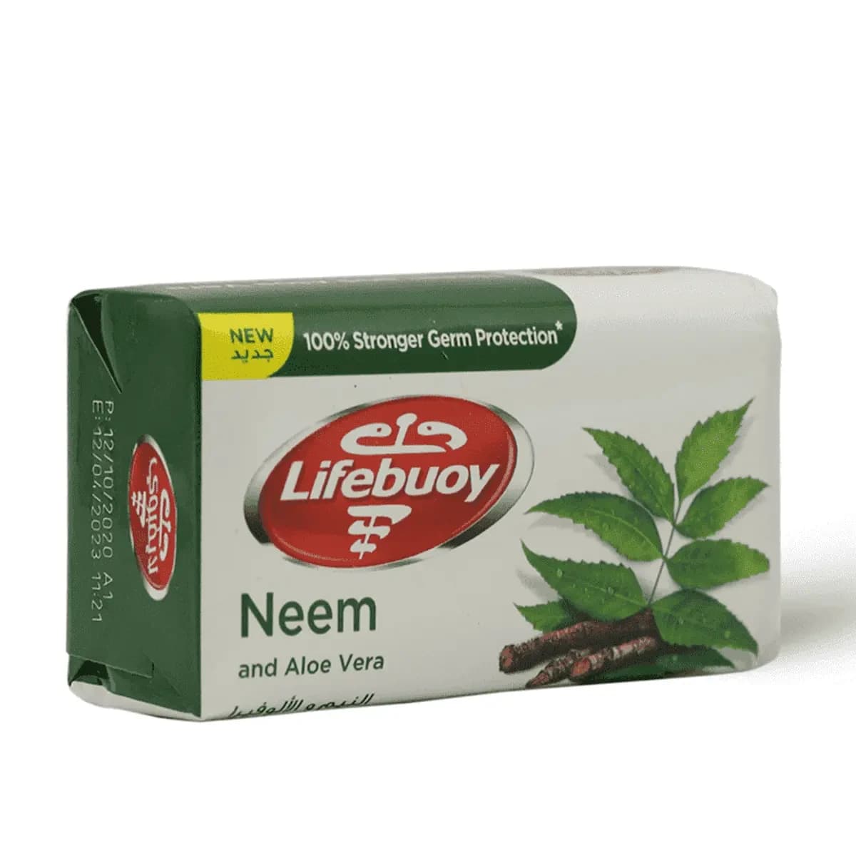 Lifebuoy, Soap Bar Antibacterial Neem & Aloe Vera - 125 Gm (Larawan 4 ng 4)