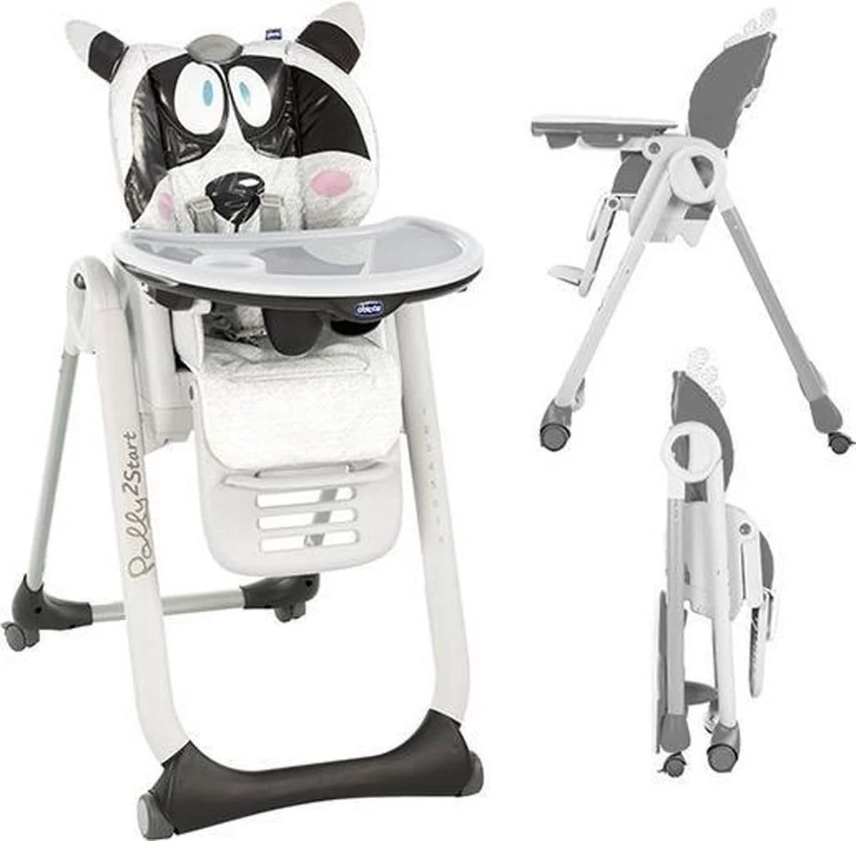 Chicco, Highchair Polly 2Start Peaceful Bear - 1 Pc (Image 1 of 1)