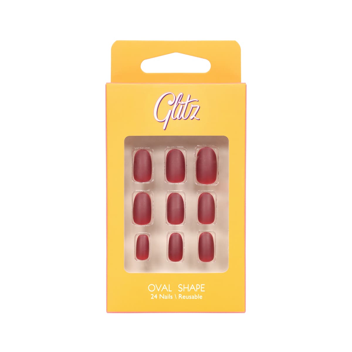 Glitz Reusable Nail 5 Oval Shape - 1 Kit (Image 1 of 1)