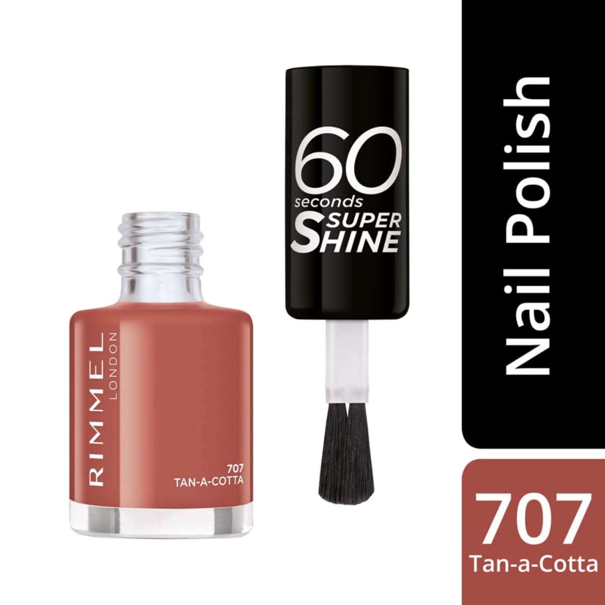Rimmel, Nail Polish Tan-A 707 - 1 Pc (Image 2 of 2)