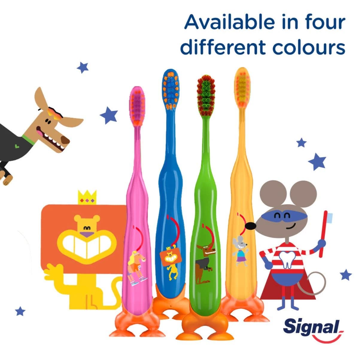 Signal, Toothbrush, Mga Hayop, Para sa Mga Bata Mula 2-6 Taon, Napakalambot - 1 Pc (Larawan 4 ng 4)