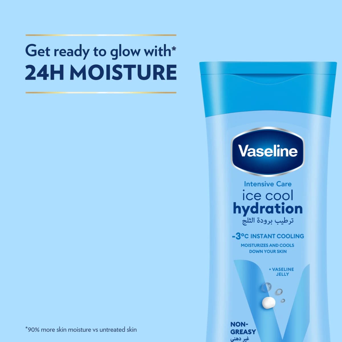 Vaseline, Body Lotion Ice Cool Hydration - 200 Ml (Image 5 of 5)