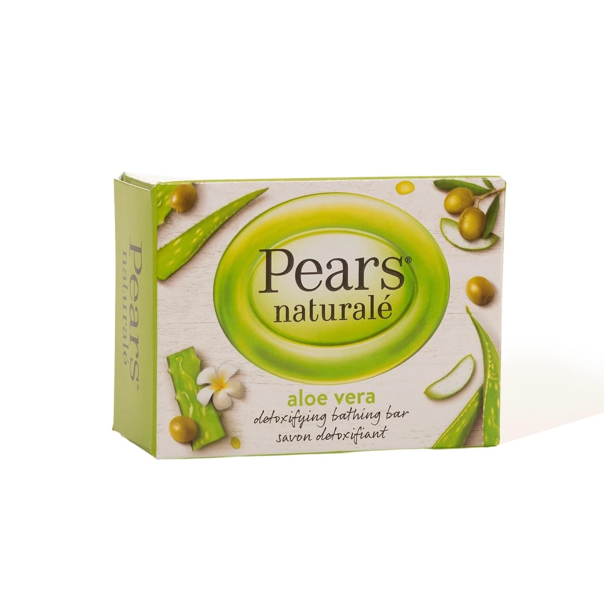 Pears, Bathing Bar, For Skin Detoxifying, With Aloe Vera - 125 Gm (ছবি ১ / ১)