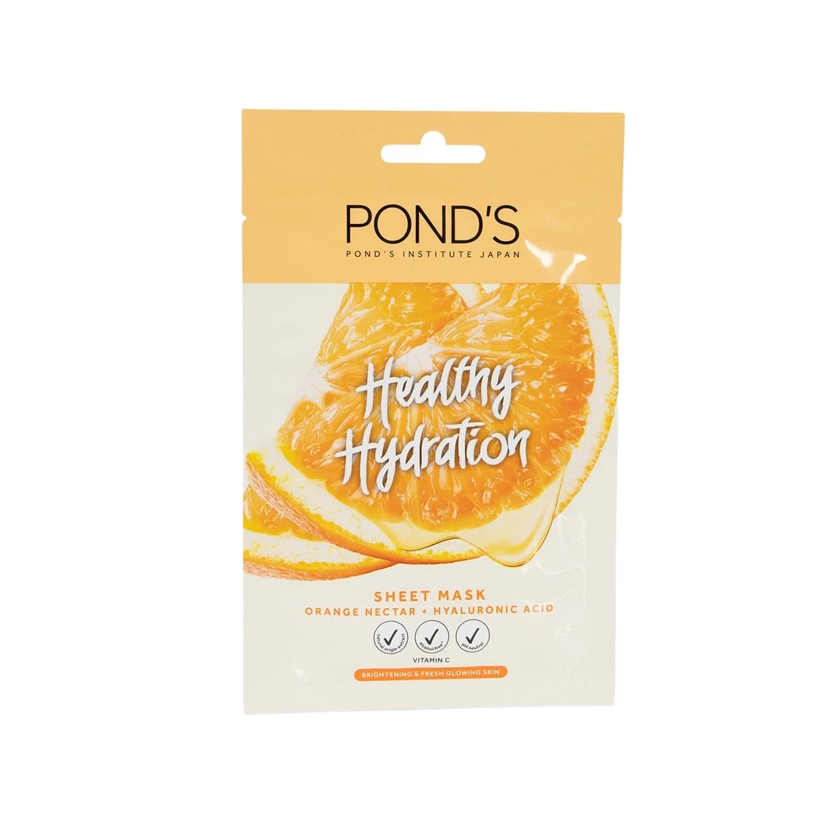 Ponds, Orange Mask With Vitamin C & Hyaluronic Acid - 1 Pc (Larawan 1 ng 1)