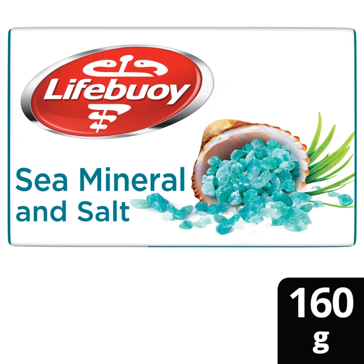 Lifebuoy, Sabon, Mineral ng Dagat at Asin - 160 Gm (Larawan 1 ng 1)