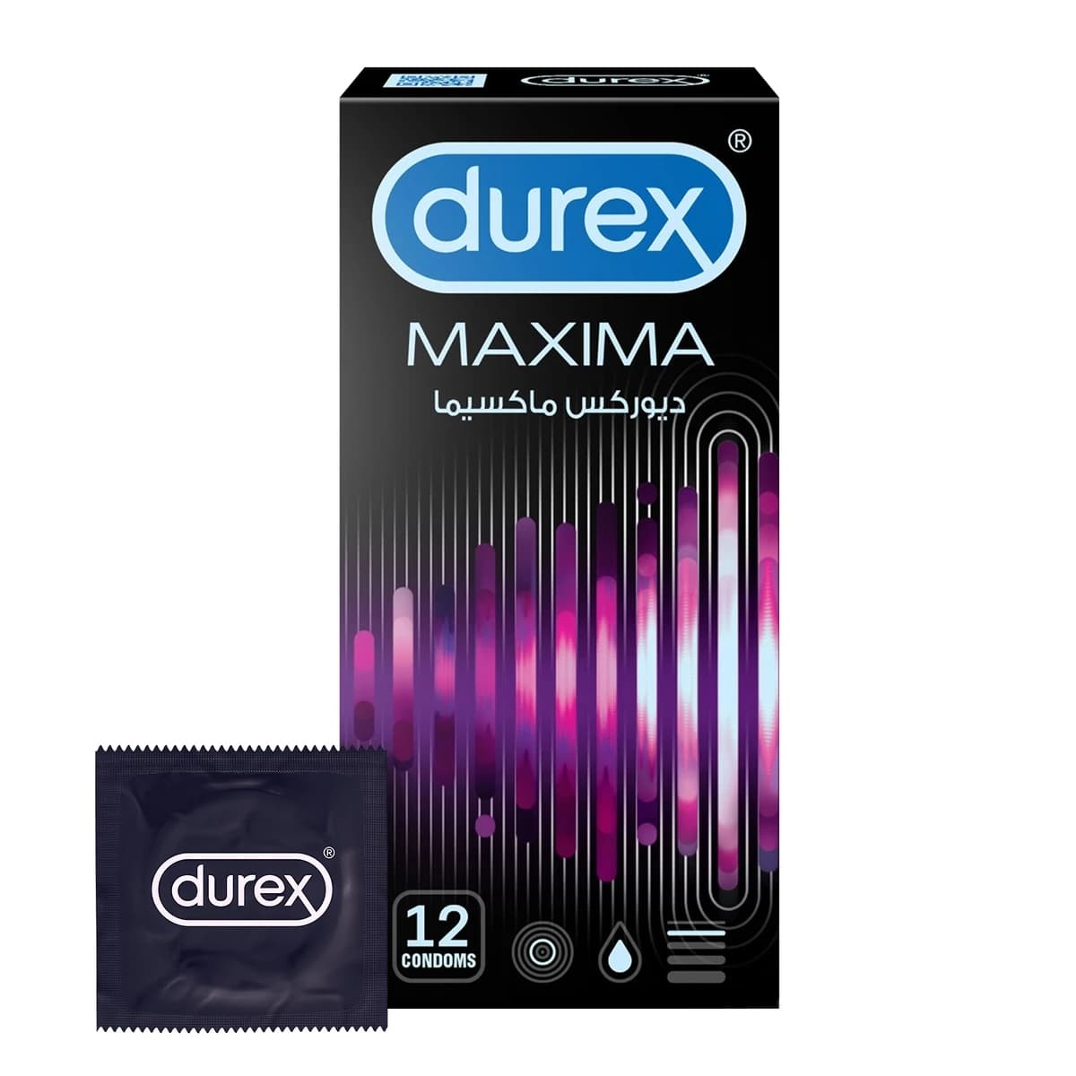 Durex, Condoms, Maxima - 12 Pcs (ছবি ১ / ৫)