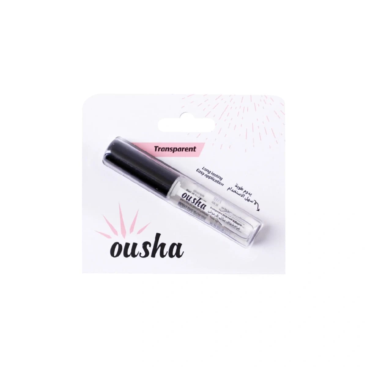 Ousha, Lashes Glue Transparent With Brush - 5 Ml (Larawan 2 ng 3)