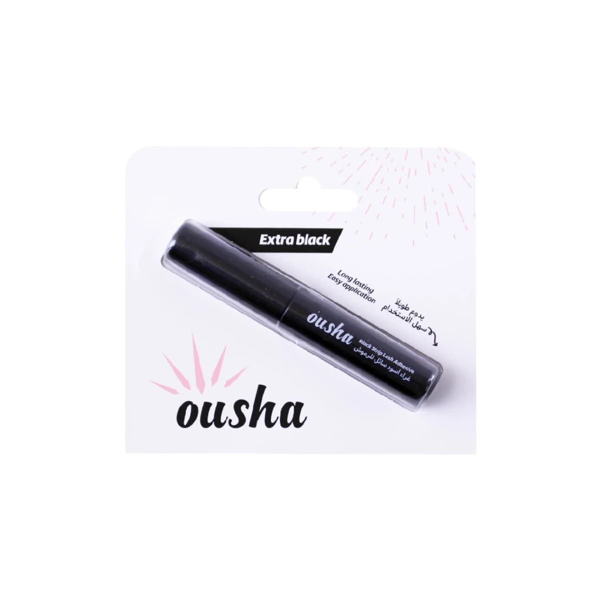 Ousha, Lashes Glue Black With Brush - 5 Ml (Image 2 of 3)