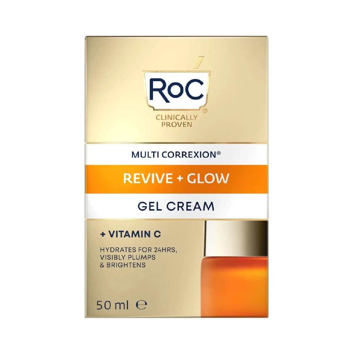 Roc, Multi Correxion, Revive + Glow, Gel Cream, May Vitamin C - 50 Ml (Larawan 1 ng 1)