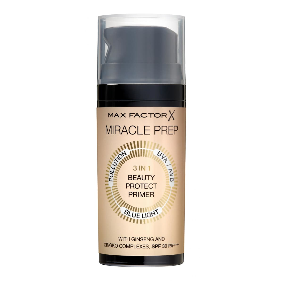 Max Factor, Miracle Prep, 3 In 1 Beauty Protect Primer, 30+ Spf - 1 Pc (Larawan 2 ng 2)