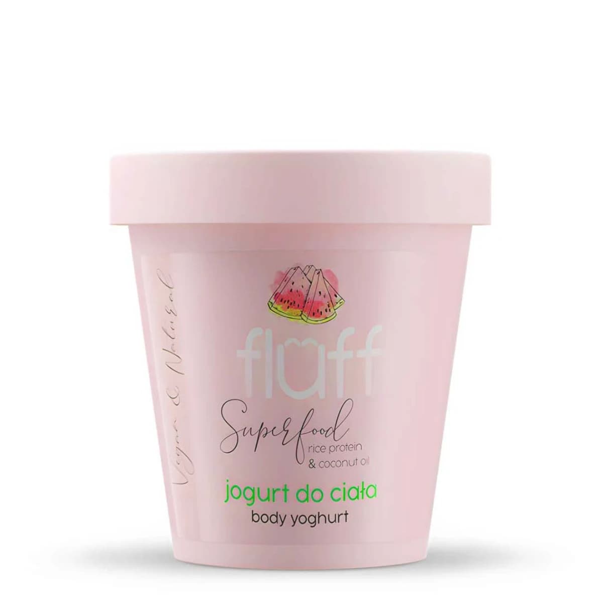 Fluff, Body Moisturizing Yoghurt, With Watermelon - 180 Ml (Larawan 1 ng 1)