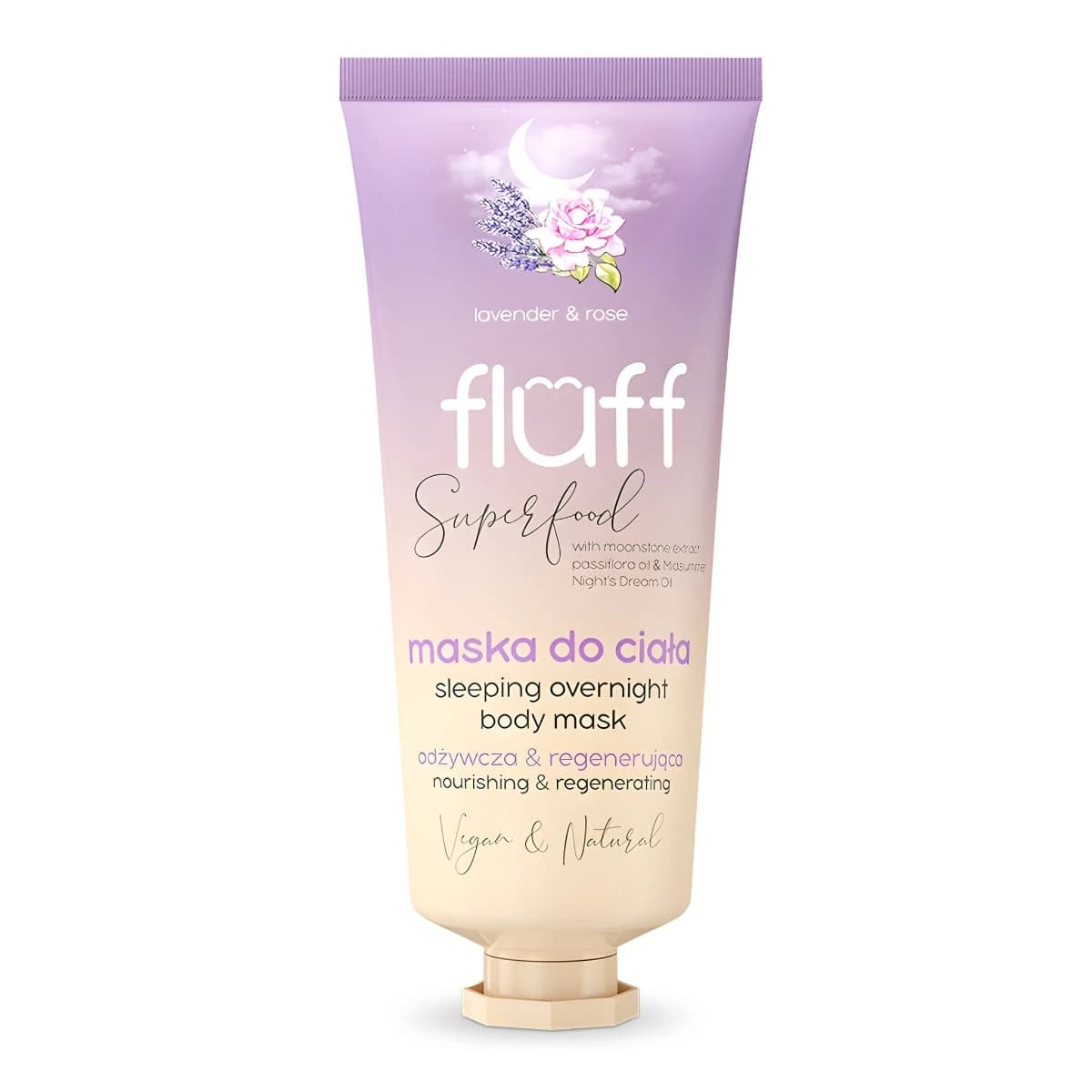 Fluff, Body Mask, For Sleep, With Lavender & Rose - 150 Ml (ছবি ১ / ১)